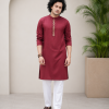 Premium Jacquard Cotton Embroidered Panjabi