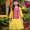 ellow Radiance Kids’ Chadni Kurti – Bright, Breezy & Beautiful