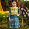 Boshonto Kurti for Baby – Slub Cotton with Block Print & Embroidery