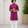 Jacquard Cotton Digital Print Panjabi