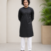 Aurobindo Cotton Digital Print Panjabi