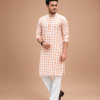 Band Collar Viscose Cotton Panjabi
