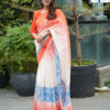Chandni Cotton Digital Print Saree with Matching Blouse Piece