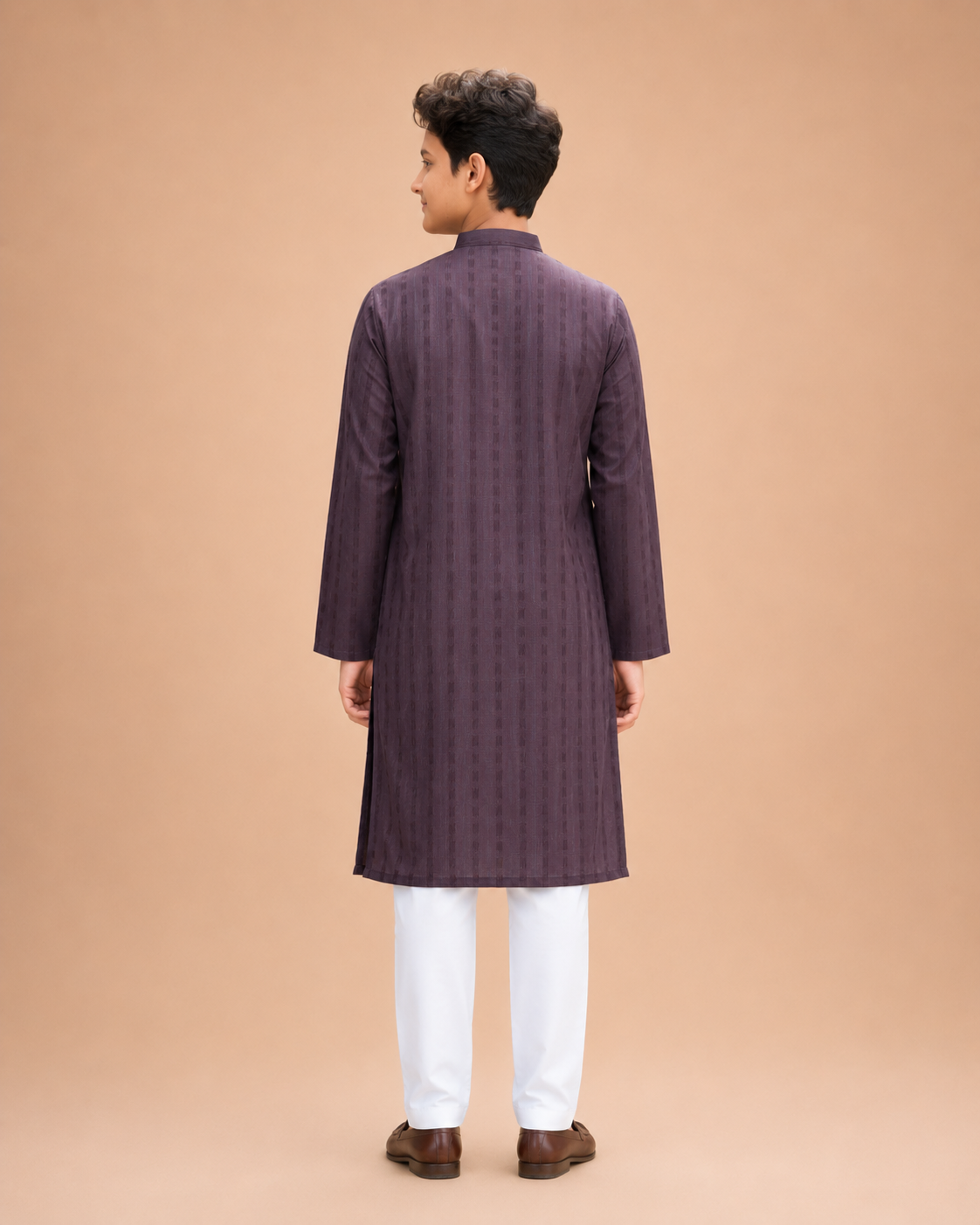 Band Collar Panjabi for Boys - Image 2