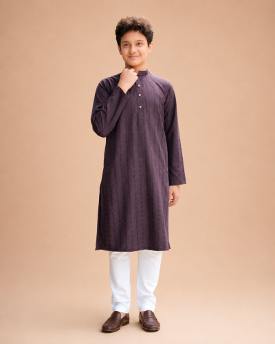Band Collar Panjabi for Boys