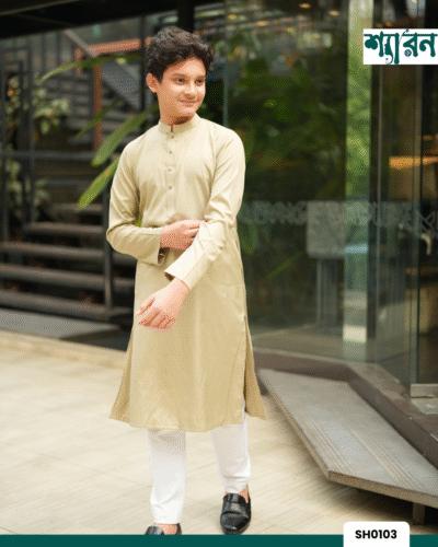 Boys Band Collar Premium Panjabi